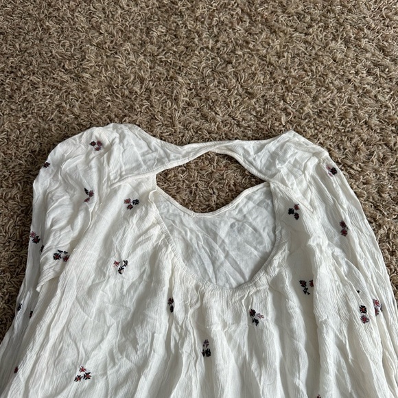 FREE PEOPLE Oxford Swing Mini Dress - Picture 4 of 5